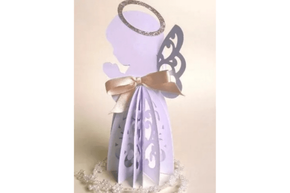 3D Angel SVG Templates