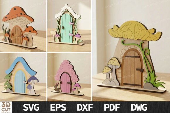 Bringing Enchanted Worlds to Life: A Comprehensive Guide to the Fairy Door 3D Laser Cut Bundle