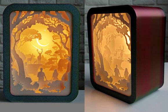 Night Light Puzzle 3D: The Enchanted Forest Scene