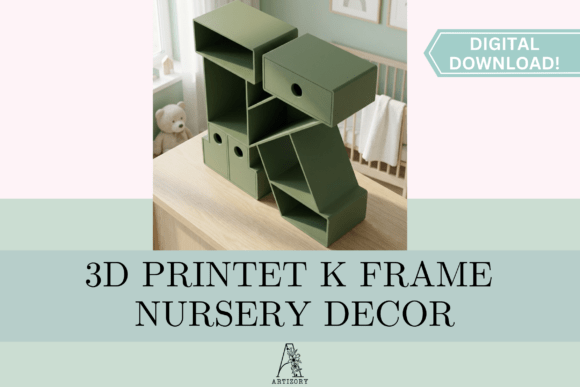 The Ultimate Guide to Printing the Letter K Organizer: A Functional 3D Print STL for Modern Storage