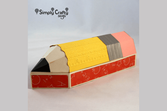 Transforming Simple Cardstock into a Functional 3D Pencil Box SVG Craft Project