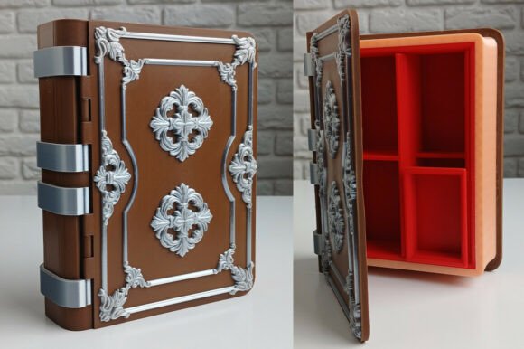 Unlocking Discretion: The Art of the Book-Shaped Secret Box for 3D Printing